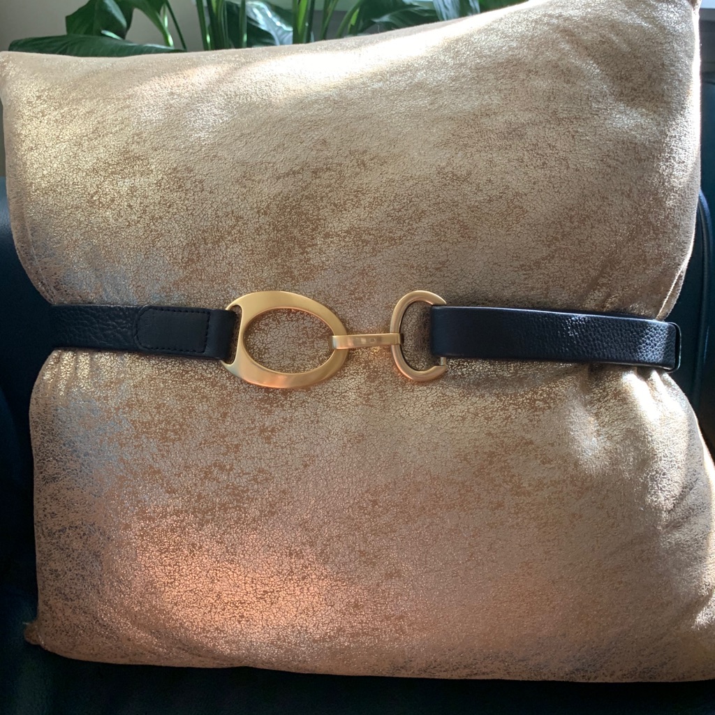 Black Leather Belt